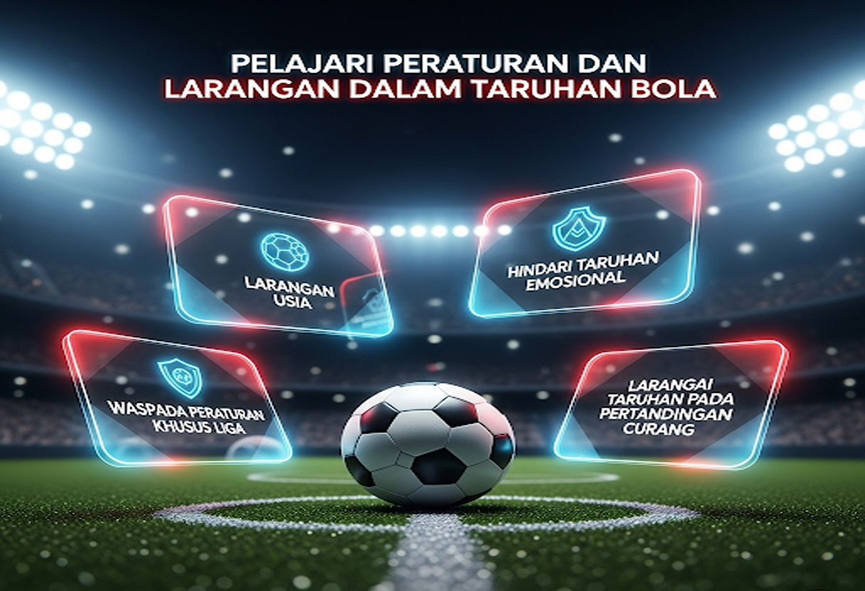 Pelajari Peraturan dan Larangan dalam Taruhan Bola
